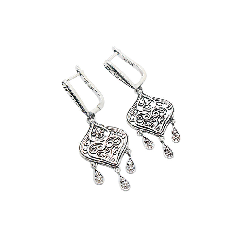 925 Sterling Silver Holiday Earrings