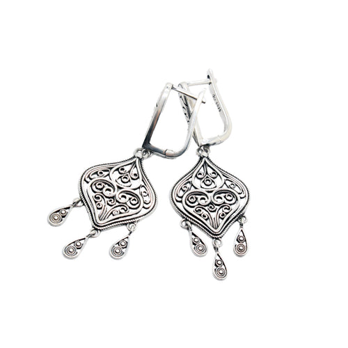 925 Sterling Silver Holiday Earrings